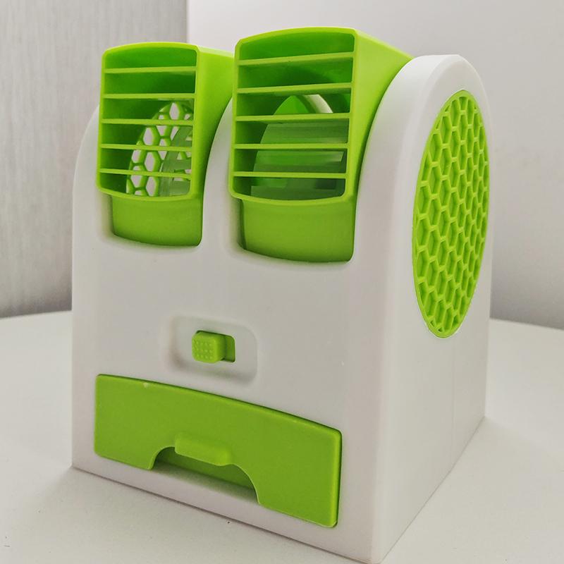 Компактный мини-кондиционер 3-в-1 с питанием от USB/аккумулятора для дома и офиса