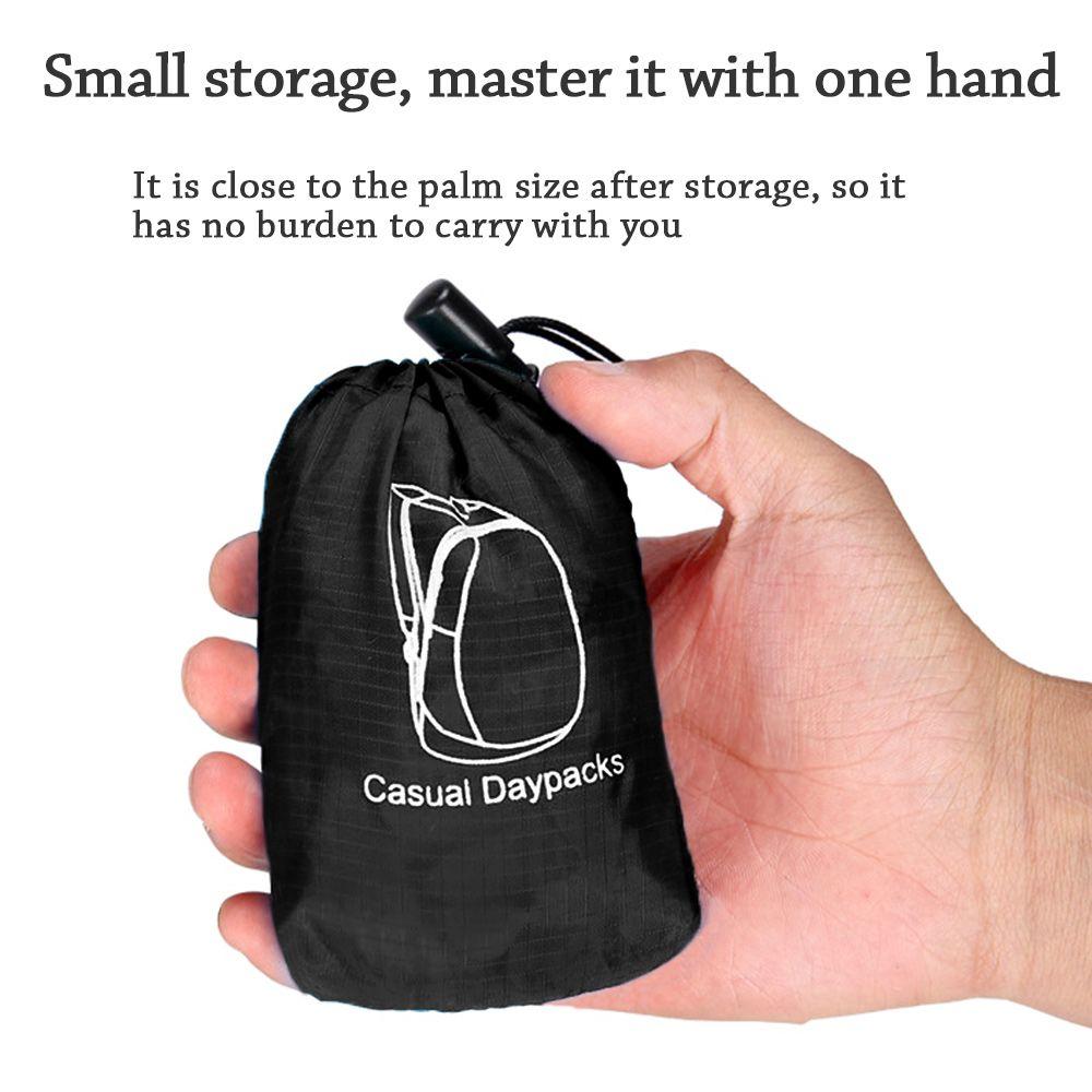 Travel Outdoor Unisex Light Foldable Backpack Hiking Rucksack Mountaineering Bag Waterproof