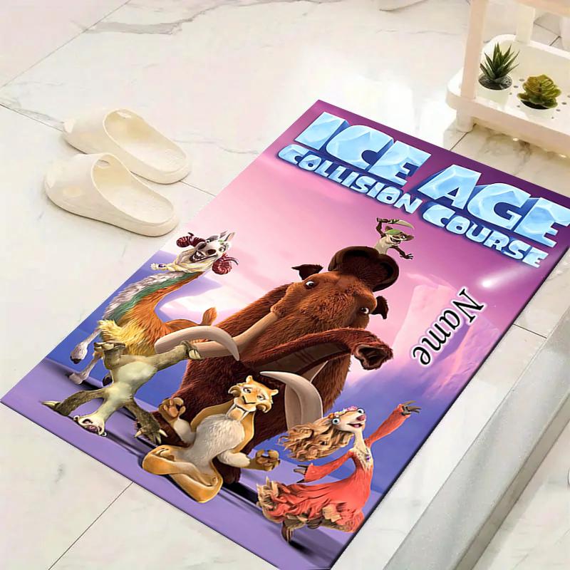 Custom 1Pc Ice Age Collision Course Rug Office Carpet Indoor Outdoor Entrance Doormat Nonslip Soft And Comfortable Living Room D91677