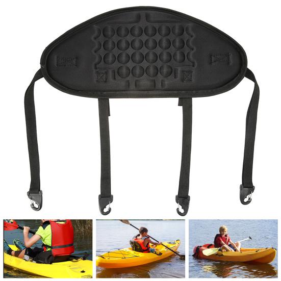 Поролоновая спинка для каяка, эргономичный регулируемый ремень, высокая плотность, универсальная, для каноэ, каякинга, рафтинга, лодочная подушка для поддержки спины