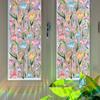 UV-resistant Glass Sticker Glue-free Static Decoration Privacy Window Stained Glass Rainbow Film Self-adhesive Film Decorative