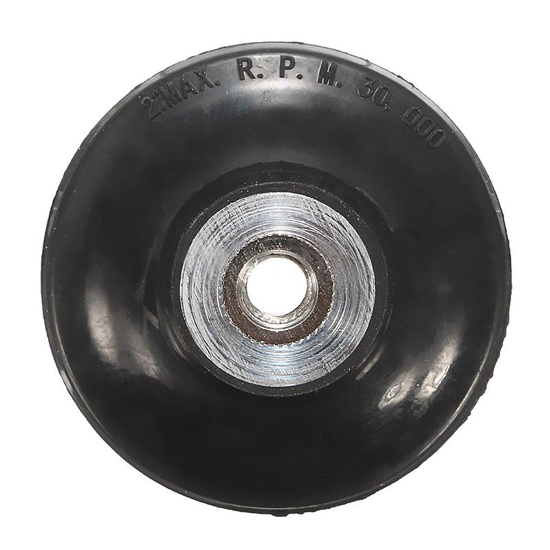 2 шт., хвостовик 1/4 дюйма, 2 дюйма и 3 дюйма, держатель вращающегося шлифовального диска Roloc Roll & Lock, черный