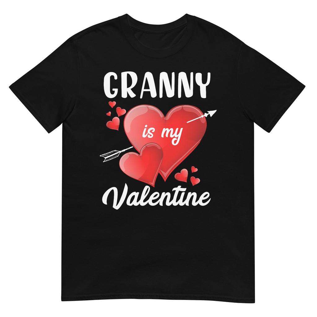 Boys Girls Kids Valentines Day Granny Is My Valentine Tshirt