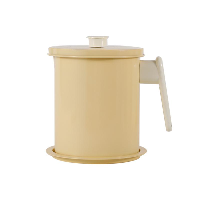 Nordic Cream Style Oil Filter Jug with Mesh Kitchen Cooking Tool Set