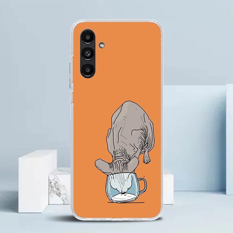 Чехол для телефона Lavaza Sphynx Sphinx Cat для Samsung Galaxy A17 A37 A57 A16 A15 A14 A13 A56 A55 A54 A53 A36 A35 A34 A33 A26 A25 A24 A