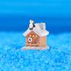 13 Pcs Mini Arctic Animals Figurines Set Miniature Penguin Ice Mountain Model for Micro Landscape Winter Fairy Garden Indoor Outdoor Accessories