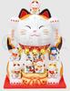 Castle Enterprise Yakushi Kiln Nishikisa Seven Lucky Gods Lucky Cat (нет. 8,5)