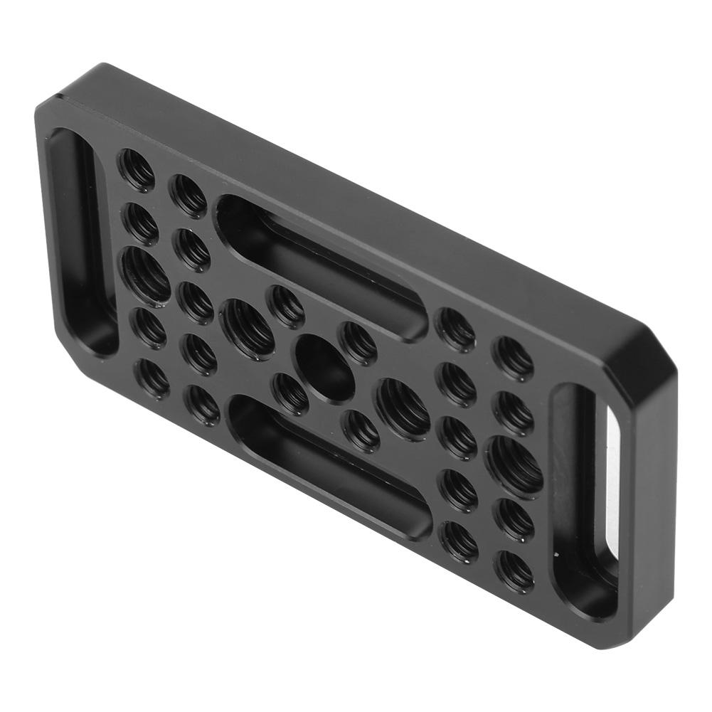 Алюминиевый сплав Видео Переключение Сыр Расширение Пластина Камера Легкая Пластина для DSLR Камеры