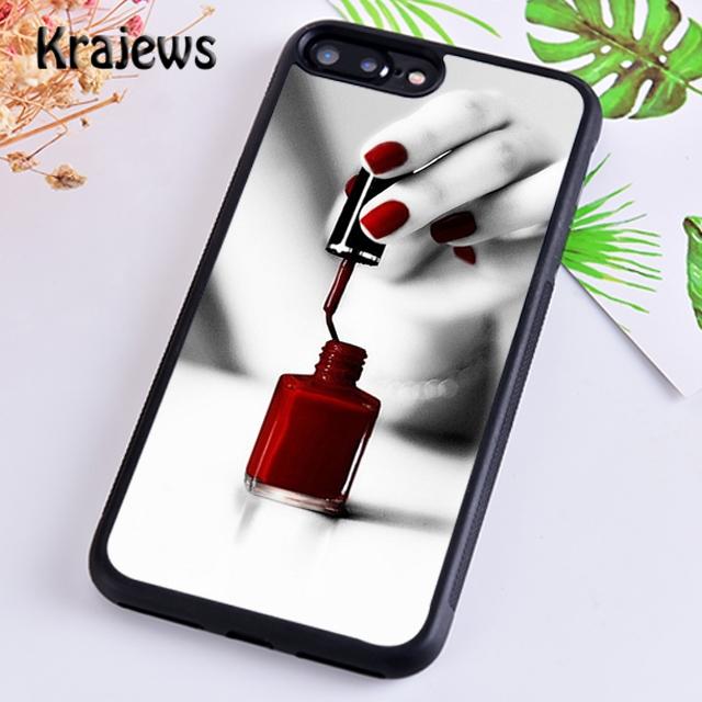 Nail Polish Collage Soft Phone Case Cover For iPhone 17 Air 16 15 14 plus 11 12 13 pro max Plus coque Fundas