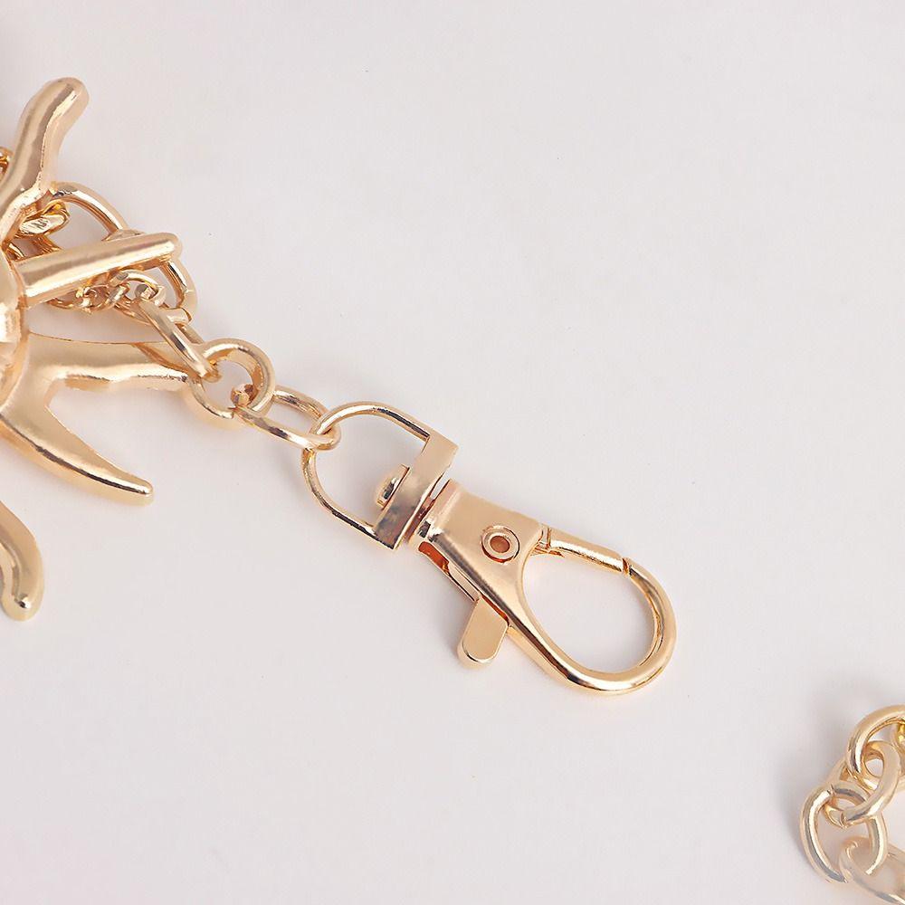 Fashion Hip Hop Metal Womans Layered Belt Sun Waistband Punk Waist Chain Dress Cummerbands