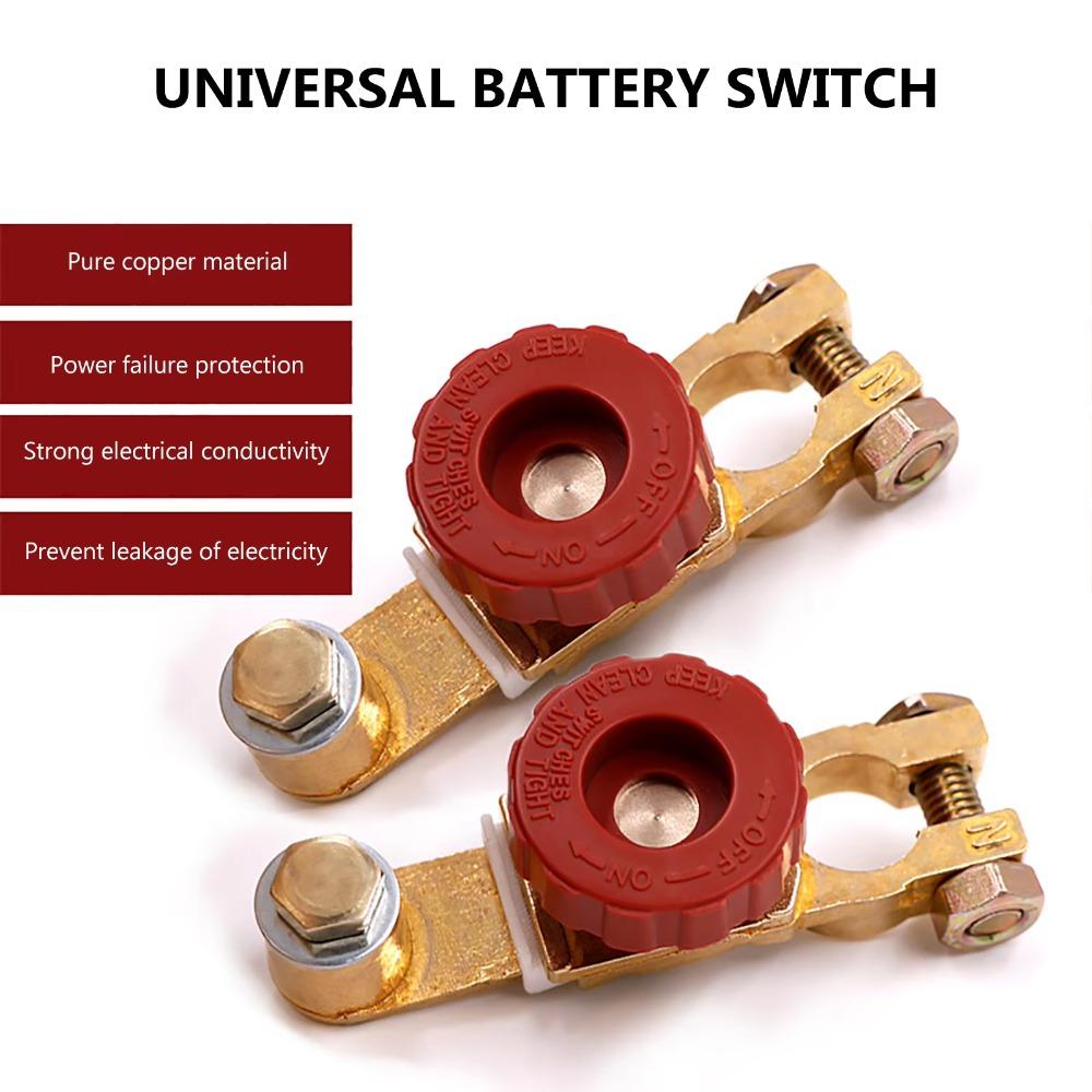 Battery Cut-off Power Cut Off Kill Switches Auto Battery Disconnector Truck Auto Vehicle Parts