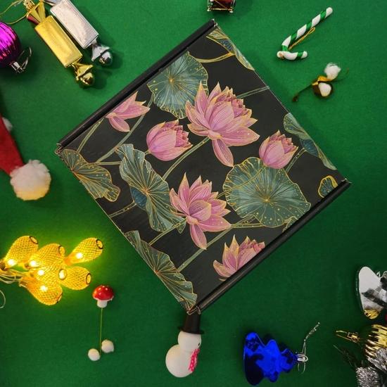 Healthy Master Santa's Snack Pack Box of 5 | Premium Christmas Gift Box | Healthy Snacks | Beetroot Chips, Millet Balls, Santa Claus, Chikki