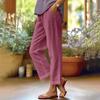 2023 Women's Cotton Linen Loose Straight-Leg Casual Fashion Pants