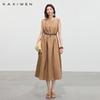 Flax Loose Sleeveless Dress