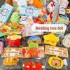 Cute Plush Keychain Doll: Grass Toss Wedding, Birthday & Christmas Gift Pendant
