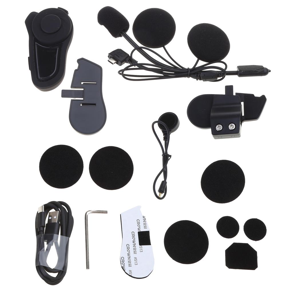 Motorcycle Bluetooth-compatible Communication System Headset