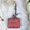 Ручная мини-сумка для наушников в форме домика, портативная роскошная сумка-брелок для женщин/леди