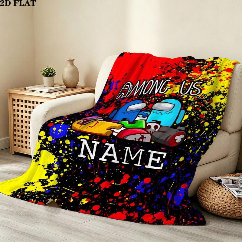 Custom Among Us Blanket, High quality Comfortable for All Seasons, Home Decor, Warmth and Comfort