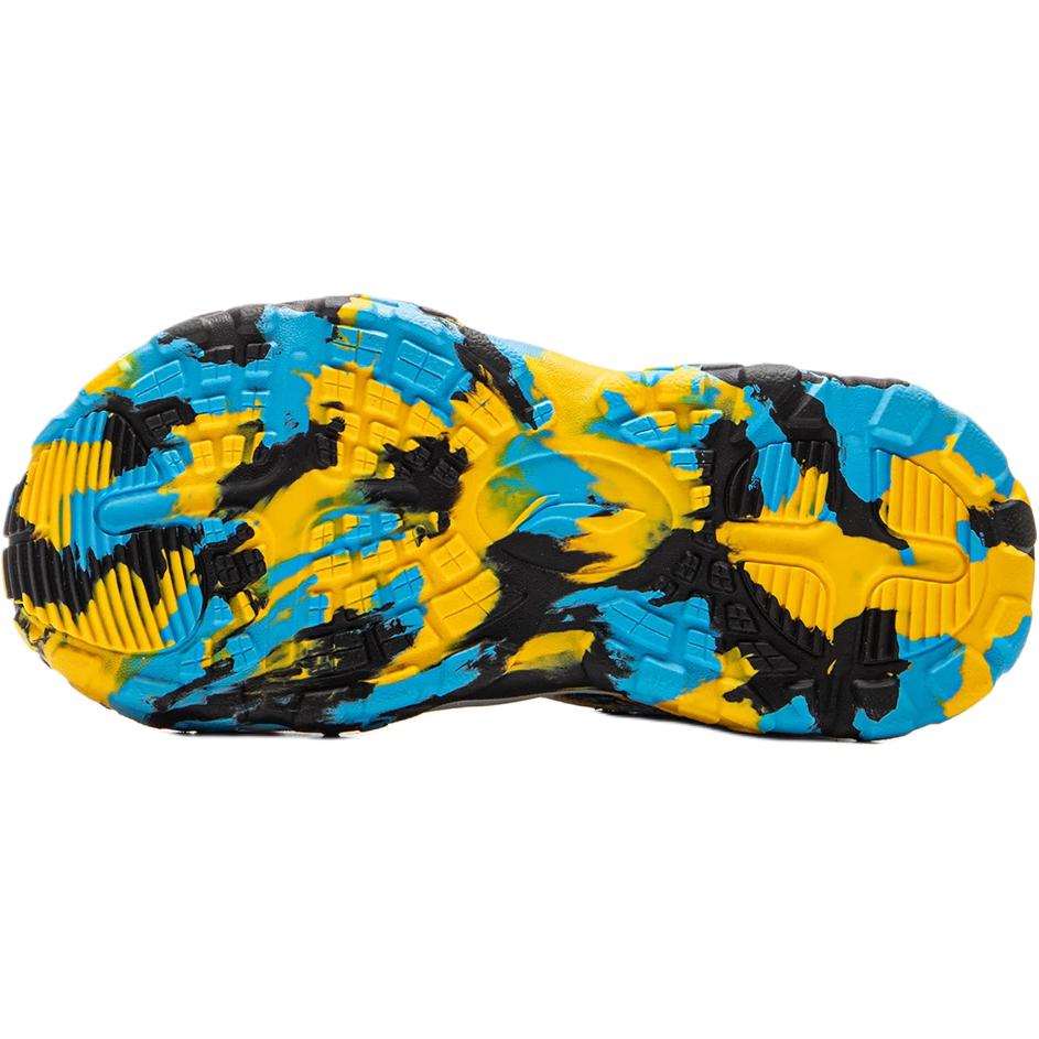 Li Ning Kids Outdoor Comfortable Versatile Non-Slip Durable Low-Top Sandals Kids Sandals Black Blue YKEV030-3