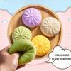 Мягкая игрушка-антистресс «Пельмешки» со пароваркой, сжимающаяся булочка-пельмешек, сенсорная игрушка для СДВГ, аутизма