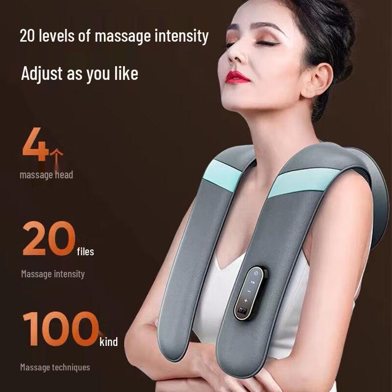 Aux Percussion Shoulder and Neck Massager CN plug (adapter included)