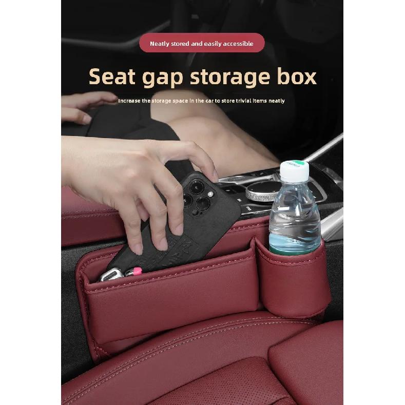 Car Seat Crevice Storage Box Multi Functional Crevice Storage Box Car Supplies Car Interior Bag Storage Box