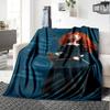 1pc Brave Adventure Birthday Invite flannel Blanket for Super Soft Cute Comfort Blanket for Travel Bedding Couch Sofa Blanket Y73014
