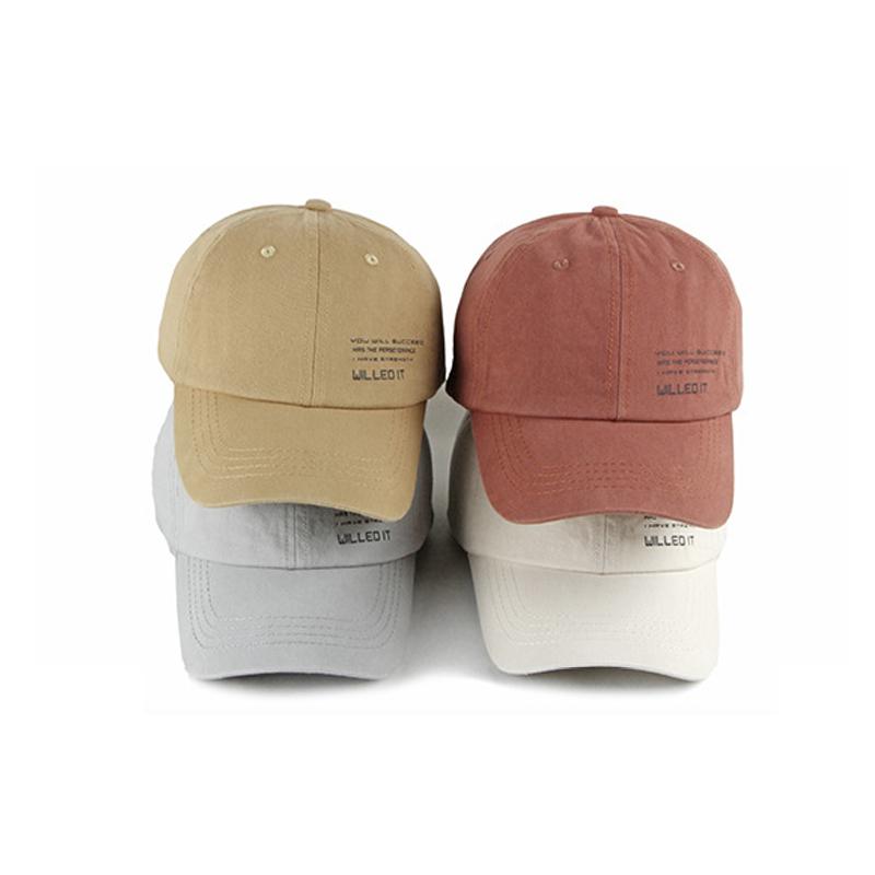 Letter Men's Baseball Cap Spring Summer Cap Women's Sun Hat Peak Cap