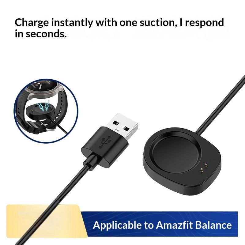 1 шт. DIY аксессуары для Amazfit T-Rex 3/Balance 2/1 USB-зарядное устройство для умных часов Запасной зарядный кабель