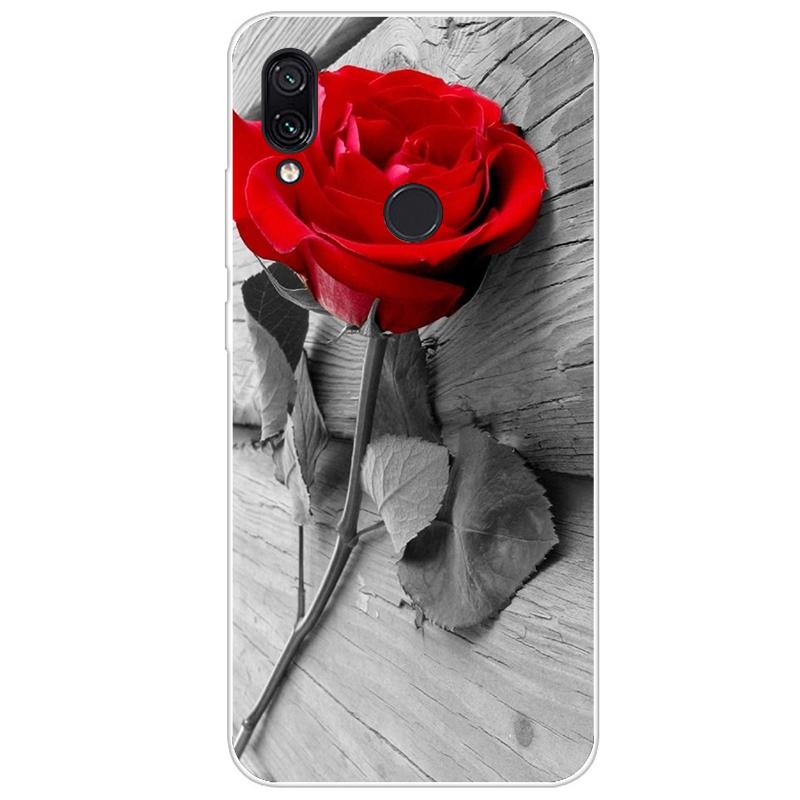 Для Xiaomi Redmi Note 7 чехол с цветочным животным силиконовый чехол для Redmi Note 7 Pro Note7 бампер противоударный чехол для телефона Coque