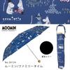 Ogawa Moomin Parasol Folding Family Heat For Sunny or Rainy Water Gift 56134 Umbrella, Women's, Time, UV99.9% Cut, Shielding, Weather, Repellent,