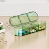 Three Times Day Pill Cutter Box Large Capacity Drug Dispensing Case  Vitamin Storage