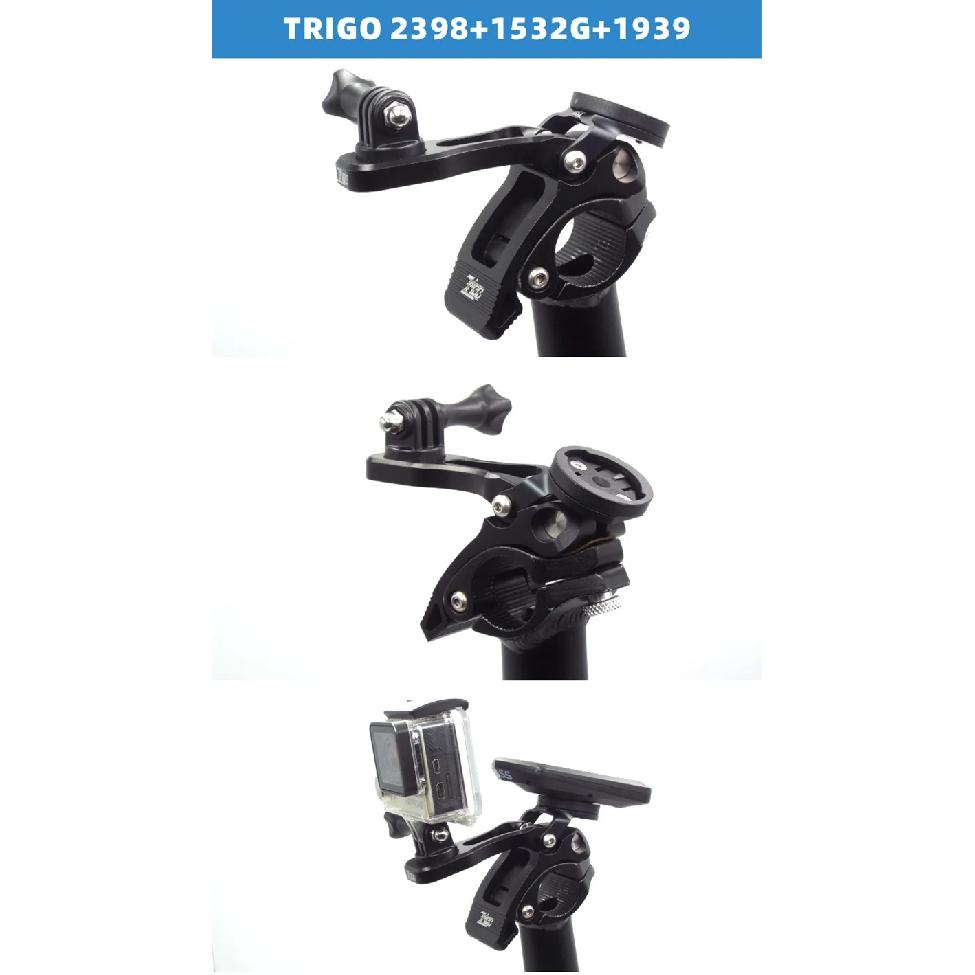 Trigo Cycling Headlight Mount Camera Holder for FNHON DA HON K3Plus Folding Bike Stem Gopro Bracket Bicycle Accessories