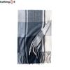 Plaid Faux Cashmere Scarf Winter Scarf Female Shawl Thickened Warm Tassel Scarf