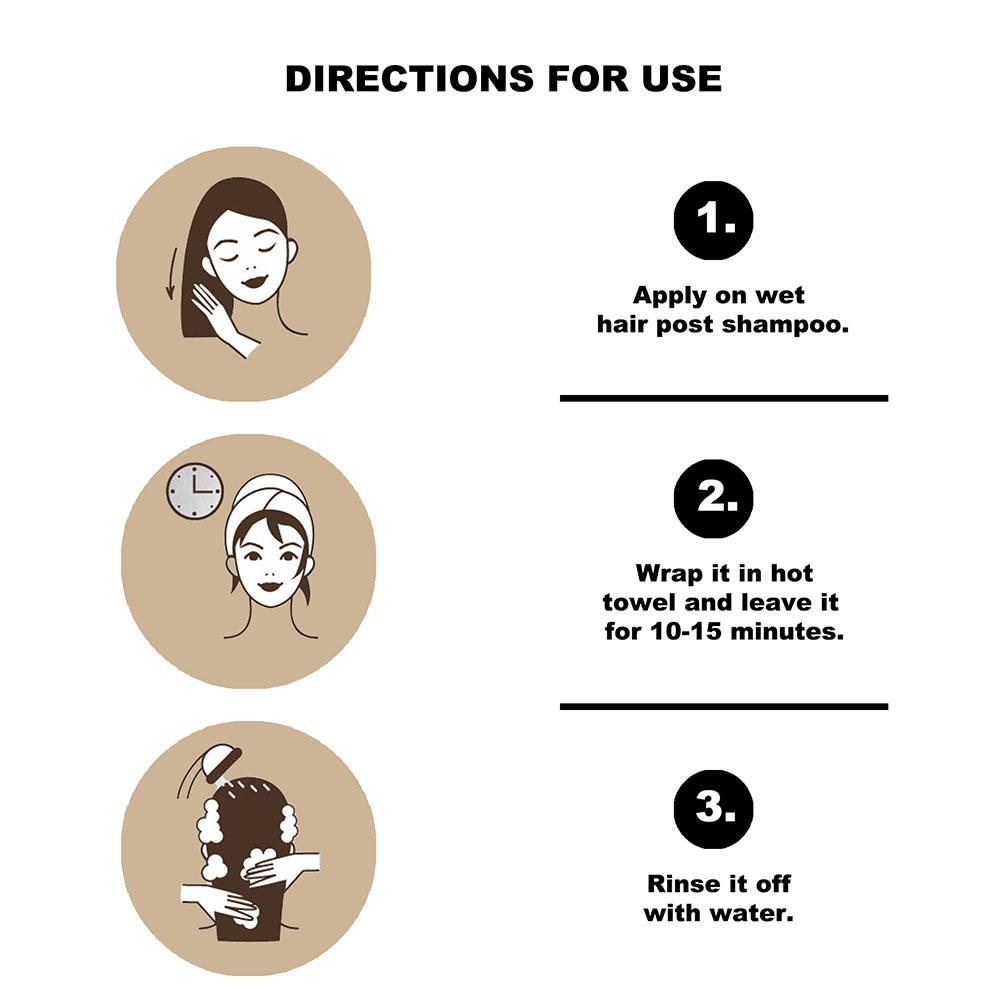 Restoration, against split ends, nutrition Hair mask - Make your hair healthy and strong