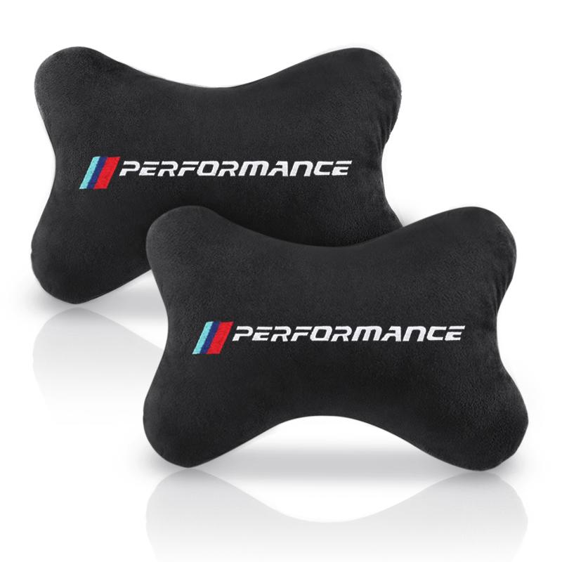 Auto Neck Support Pillow Headrest Cushion for BMW M Performance F30 F10 G20 G30 X1 X3 X5 X6 E46 E90 Car Accessories