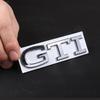 YKPSC1 New R Emblem Car Metal Body Tail Trunk Sticker Accessories For VW GTI Rline Polo Golf MK8 Touareg Passat Magotan CC