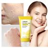 Lemon Exfoliating Gel Facial Deep Cleansing Gel Gentle Exfoliating Scrub Mud