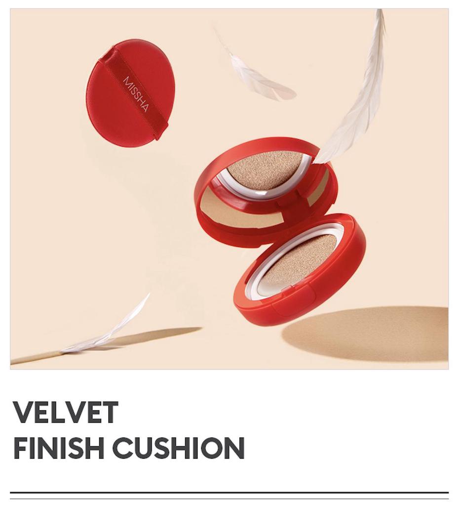 MISSHA BB-кушон Velvet Finish 15 г SPF50+ PA+++ (2 цвета)