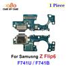 USB-зарядная док-станция Коннектор порта зарядки Шлейф Для Samsung Z FLip 3 4 5 6 5G F700F F707B F711 F721 F731 F741 (1PC)