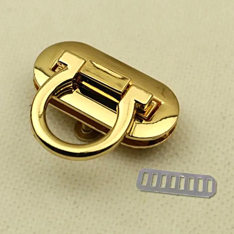 1 шт. Высококачественные сумки с поворотным замком, фурнитура, застежка, металлическая сумочка, кошелек, аксессуары, прочная мода