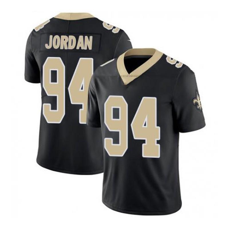 New Orleans Saints NFL Embroidered Football Jersey - 41 Kamara 7 Hill 12 Olave