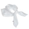 Scarf - 74 X 74 Cm - Silk - White - Chic