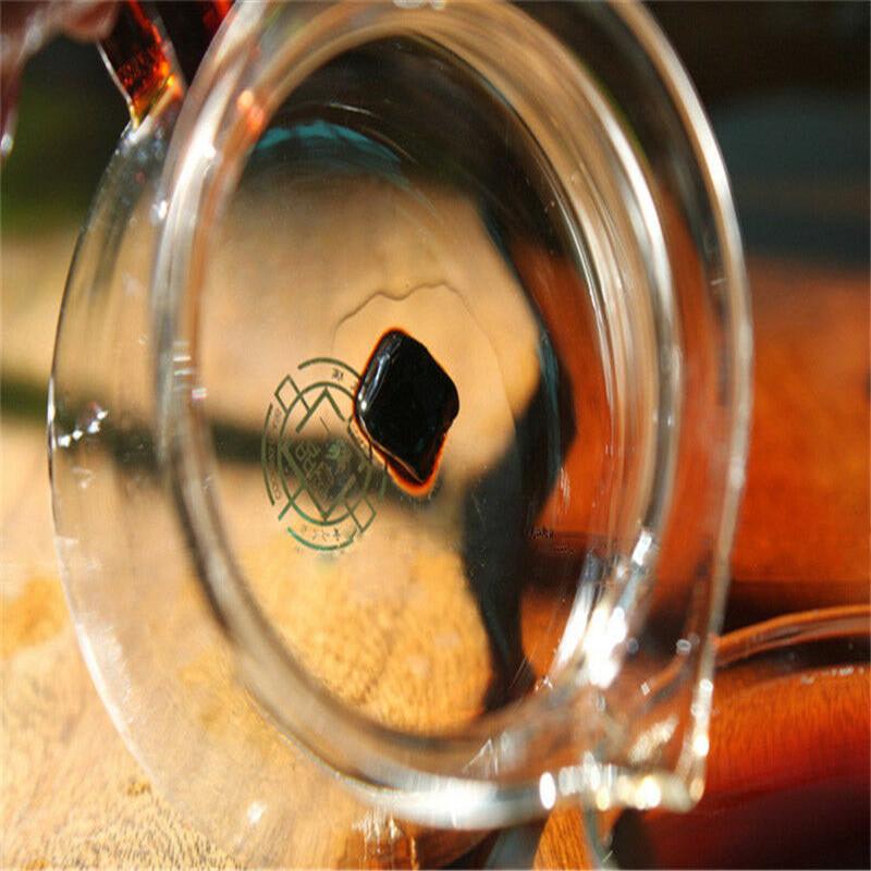 50 г чай с кремом, Золотая фольга, упаковка, спелый пуэр, черный чай, квадратный пуэр, около 50 шт.