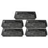 5PCS Fish Tank Planting Basket Plastic Hydroponic Net Pots for Aquarium Plants Cultivation