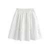 White Casual Skirt Women's Summer New Drape High Waist A-shaped Umbrella Skirt Fluffy College Skirt In The Wind