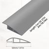 1pc 1m/2mX5cm Durable Carpet To Tile Floor Transition Strip Wear-resistant Self Adhesive Edging Trim Cuttable PVC Flat Button