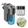 Decorative Car Scent Device Smart Air Freshener Sprayer Automatic Aroma Diffuser for Vehicle AC Vent Accessories Gift USB Rechargeable Essential Oil