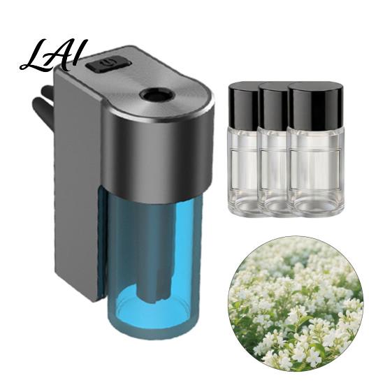 Decorative Car Scent Device Smart Air Freshener Sprayer Automatic Aroma Diffuser for Vehicle AC Vent Accessories Gift USB Rechargeable Essential Oil