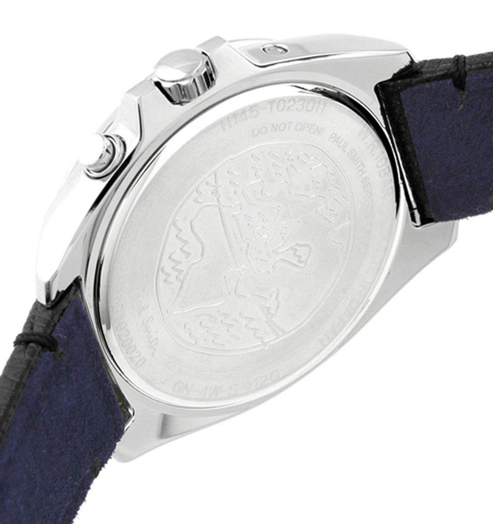 Paul Smith Радиочасы на солнечных батареях с закрытыми глазами и мировым временем TT Зеленые KL5-211-40 [Товар]